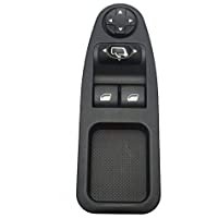 Interruptor de la ventana - 1 PC de Car Power Interruptor de la ventana principal- botón de control de la ventana…